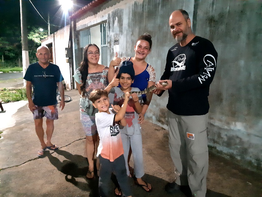 Projeto Caiman Resgata Mais Um Jacaré em Cidade Continental, na Serra – ES