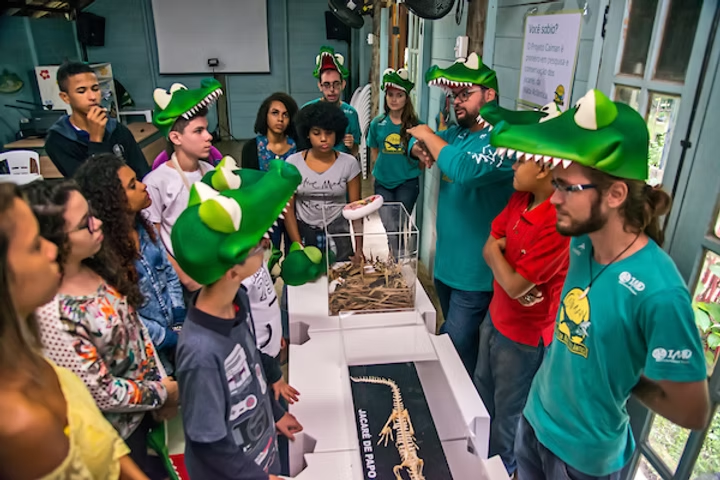 Projeto Caiman Abre Vaga de Estágio Remunerado em Educação Ambiental