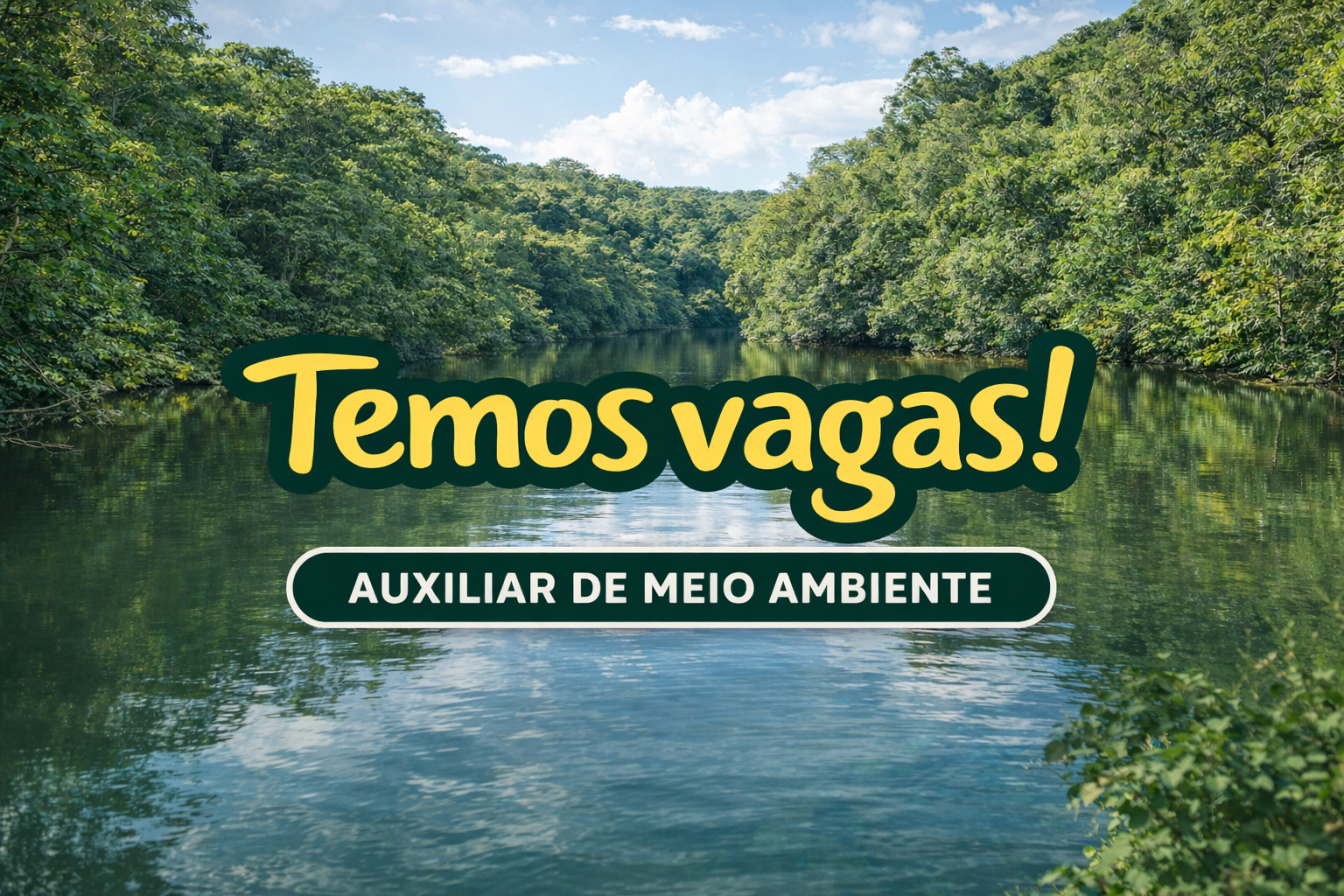PROJETO CAIMAN ABRE VAGAS EM ITAÚNAS !!! 🐊