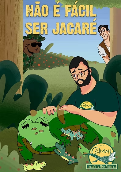 NÃO É FÁCIL SER JACARÉ